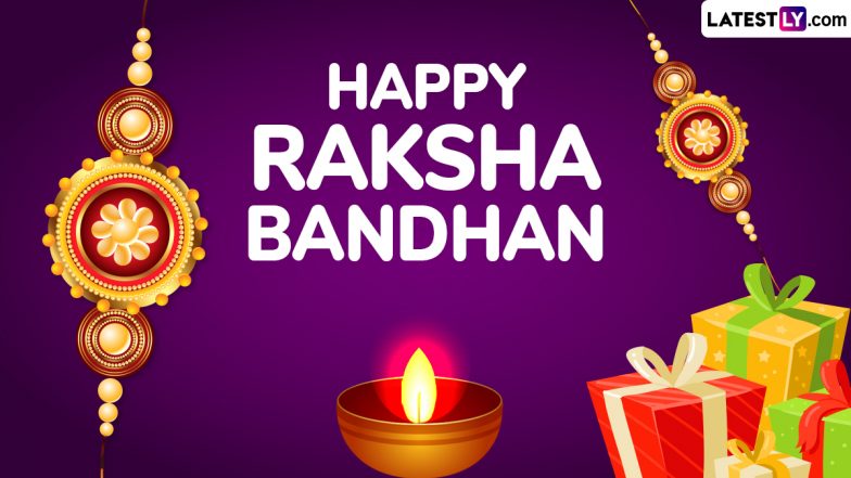 Happy Raksha Bandhan 2024 Wishes, HD Images and Wallpapers: Share Rakshabandhan Greetings, Happy Rakhi Photos and Quotes With Your Brothers and Sisters