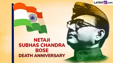 Subhas Chandra Bose Death Anniversary 2024 Images and HD Wallpapers: Photos, Quotes and Messages To Remember Netaji on Indian Nationalist's Punyatithi