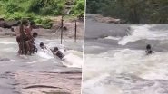 Instagram Reels Craze Takes Another Life: Youth Falls Over 150 Feet to His Death While Shooting Reel In Waterfall in Rajasthan&rsquo;s Bhilwara, Disturbing Video Surfaces