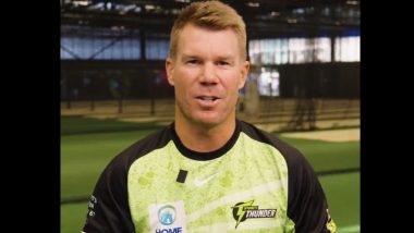 BBL 2024–25: David Warner Signs Two-Year Contract With Sydney Thunder; Steve Smith Pens Three-Year Deal With Sydney Sixers