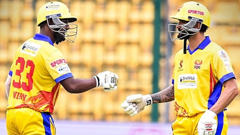 Maharaja Trophy 2024: Hubli Tigers Wins Against Mangaluru Dragons in Their First Match of the Campaign