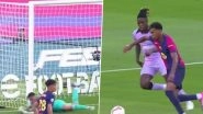 Lamine Yamal Goal Video: Watch Star Striker Recreating &lsquo;UEFA Euro 2024 Goal of the Tournament&rsquo; as He Opens Scoring During Barcelona vs Athletic Club LaLiga 2024-25 Match