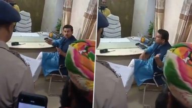 ‘Army Soldier Stripped Naked and Beaten’: Rajyavardhan Singh Rathore Lashes Out at Cops Over Assault on Jawan in Jaipur, Video of Angry Rajasthan Minister Surfaces