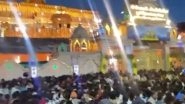 Krishna Janmashtami 2024: Stampede-Like Situation at Patna's ISKCON Temple; Minor Injuries Reported (Watch Videos)