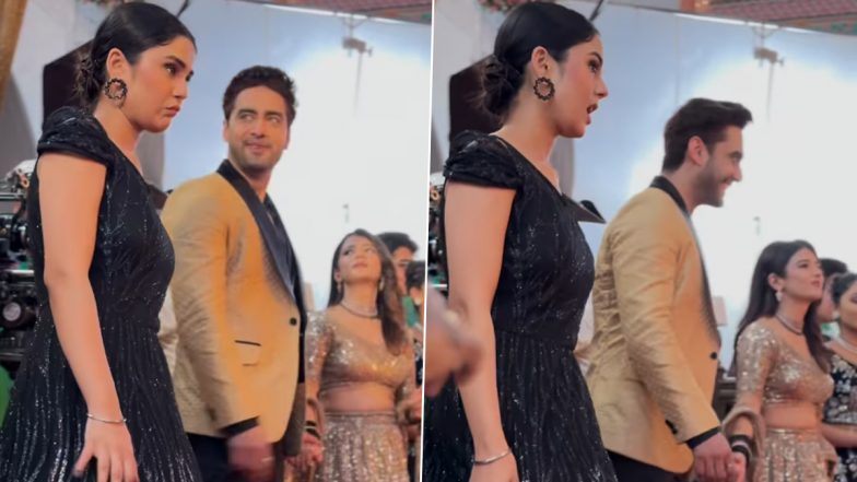 ‘Yeh Rishta Kya Kehlata Hai’: Rohit Purohit Teases Fans With BTS Clip From AbhiMaan’s Wedding Festivities (Watch Video)