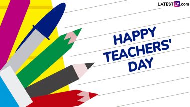 Happy Teachers' Day 2024 Images and HD Wallpapers for Free Download Online: Share WhatsApp Messages, Greetings, Quotes and Photos With Your Favourite Teachers To Express Gratitude