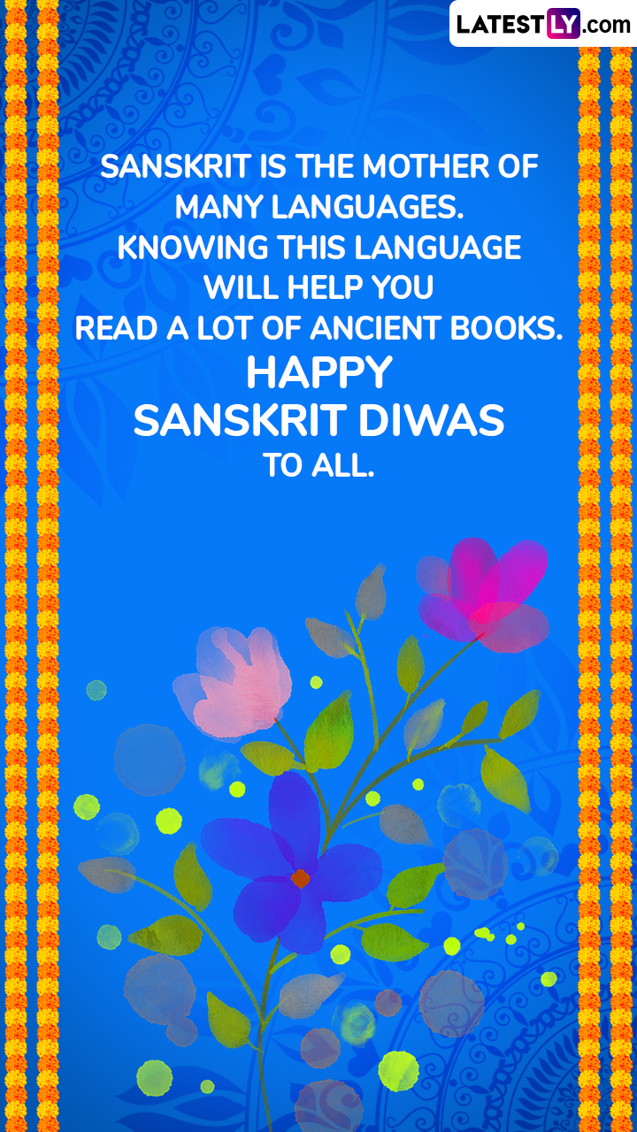 Sanskrit Diwas 2024 Wishes, Images and Messages for World Sanskrit Day ...