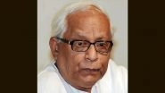 Buddhadeb Bhattacharjee Dies: Former West Bengal Chief Minister&rsquo;s Body To Be Donated to Medical College in Kolkata for Research, Mamata Banerjee Condoles CPI(M) Veteran Leader&rsquo;s Death