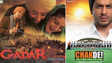 Independence Day 2024: From ‘Gadar’ to ‘Chak De! India’, Iconic Dialogues from Bollywood Movies That Capture the Spirit of Patriotism!