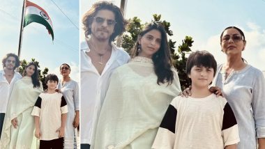 Independence Day 2024: Shah Rukh Khan Encourages Indians To Embrace Nation’s Beauty and Pride, Shares Family Pic To Celebrate the Occasion