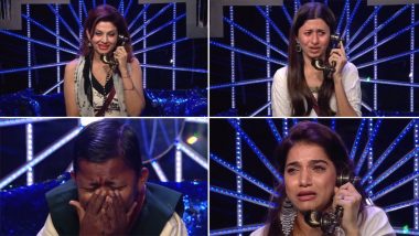 ‘Bigg Boss Marathi Season 5’: Varsha Usgaonkar, Arbaz Patel and Other Contestants Moved to Tears During Emotional Phone Calls With Their Families (Watch Video)