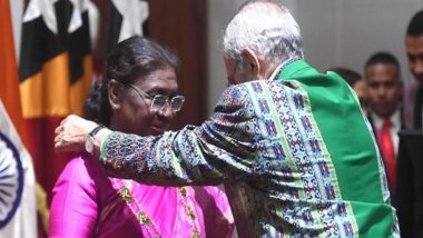 Grand-Collar of the Order: President Droupadi Murmu Conferred With Timor Leste’s Highest Civilian Award (See Pics)