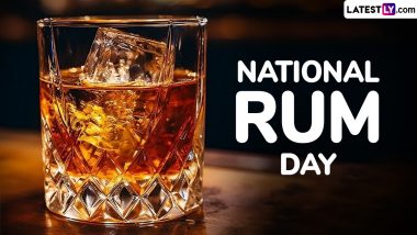 National Rum Day 2024 Date and Significance: Here’s All You Should Know About the Day Celebrating the Classic Alcoholic Beverage