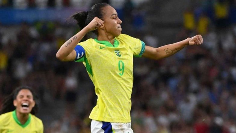 Paris Olympics 2024: Brazil Women’s Football Team Sets Up Olympic Final Against USA With 4–2 Win Over Spain