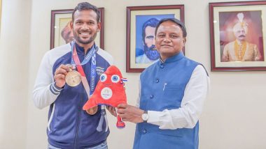 Odisha Chief Minister Mohan Charan Majhi Felicitates Star Hockey Player Amit Rohidas After Bronze Medal Win at Paris Olympics 2024