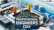 Professional Engineers Day 2024 Date and Significance: Here’s What You Should Know About the Day That Highlights the Roles of Professional Engineers