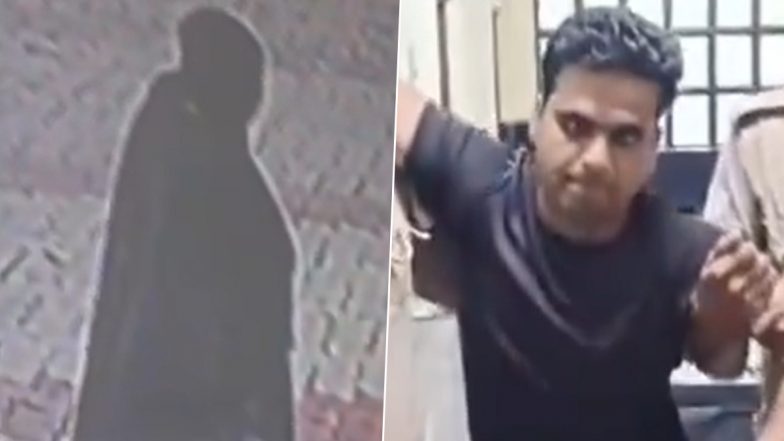 Pilibhit Acid Attack: Burqa-Clad Man Throws Acid on LLB Student, Lawyer; Arrested After Police Encounter (Watch Videos)