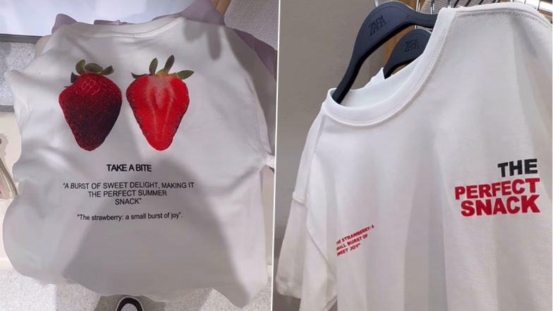 ‘Take a Bite’: Zara Issues Apology, Removes ‘Sexually Suggestive’ Children’s T-Shirt Following Public Outcry