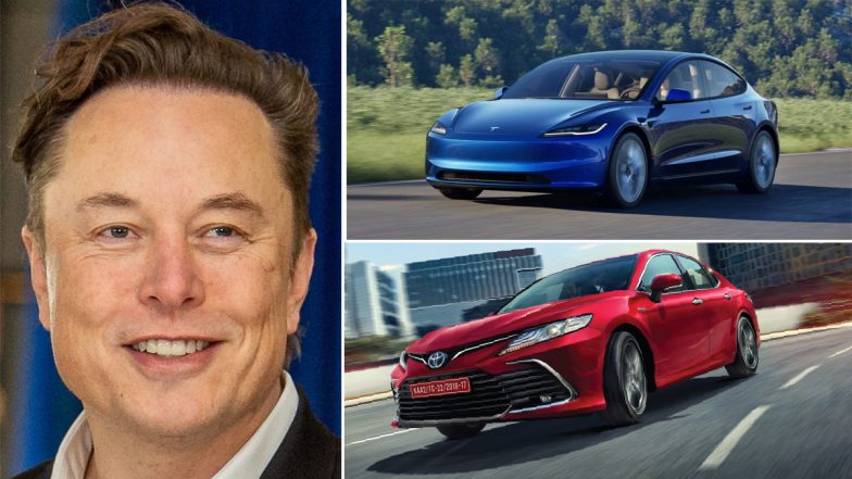 Elon Musk Reacts to Comparison Between 2024 Tesla Model 3 RWD and 2024 Toyota Camry by X User, Says ‘Big Difference’