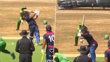 Most Runs in One Over in Men's T20I: Darius Visser Scores 39 Runs Off One Over to Set New Record During Samoa vs Vanuatu ICC Men’s T20 World Cup Subregional East Asia Pacific Qualifier (Watch Video)