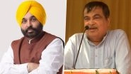 Union Minister Nitin Gadkari Writes to Punjab CM Bhagwant Mann Over Alleged Attacks on Engineers, Contractors of NHAI
