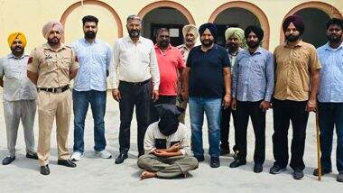 Punjab Police Arrest Cross-Border Drug Smuggler Gulab Singh, Wanted in 77 Kg Heroin Recovery Case