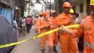 Delhi Building Collapse: Several Feared Trapped After Building Collapses in Model Town (Watch Video)