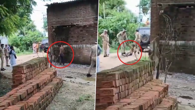 Jhansi Shocker: 15-Year-Old Mentally Challenged Boy Beaten and Dragged by Cops in Kandaur Village, Police React After Disturbing Video Goes Viral