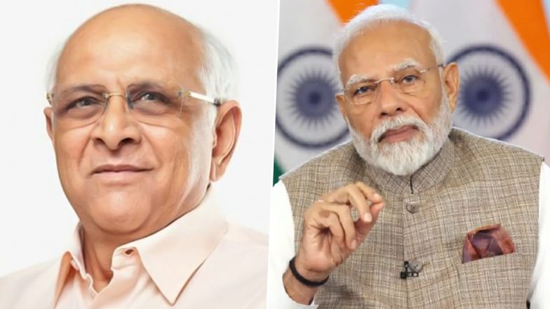 Gujarat Rains: PM Narendra Modi Once Again Holds Telephonic Talks With CM Bhupendra Patel, Seeks Updates on Vadodara Floods