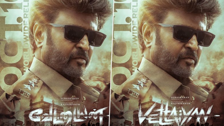 ‘Vettaiyan’ Release Date: Rajinikanth’s Action-Drama To Clash With Suriya’s ‘Kanguva’ on THIS Date; Check Out New Poster of Thalaiva As Supercop!