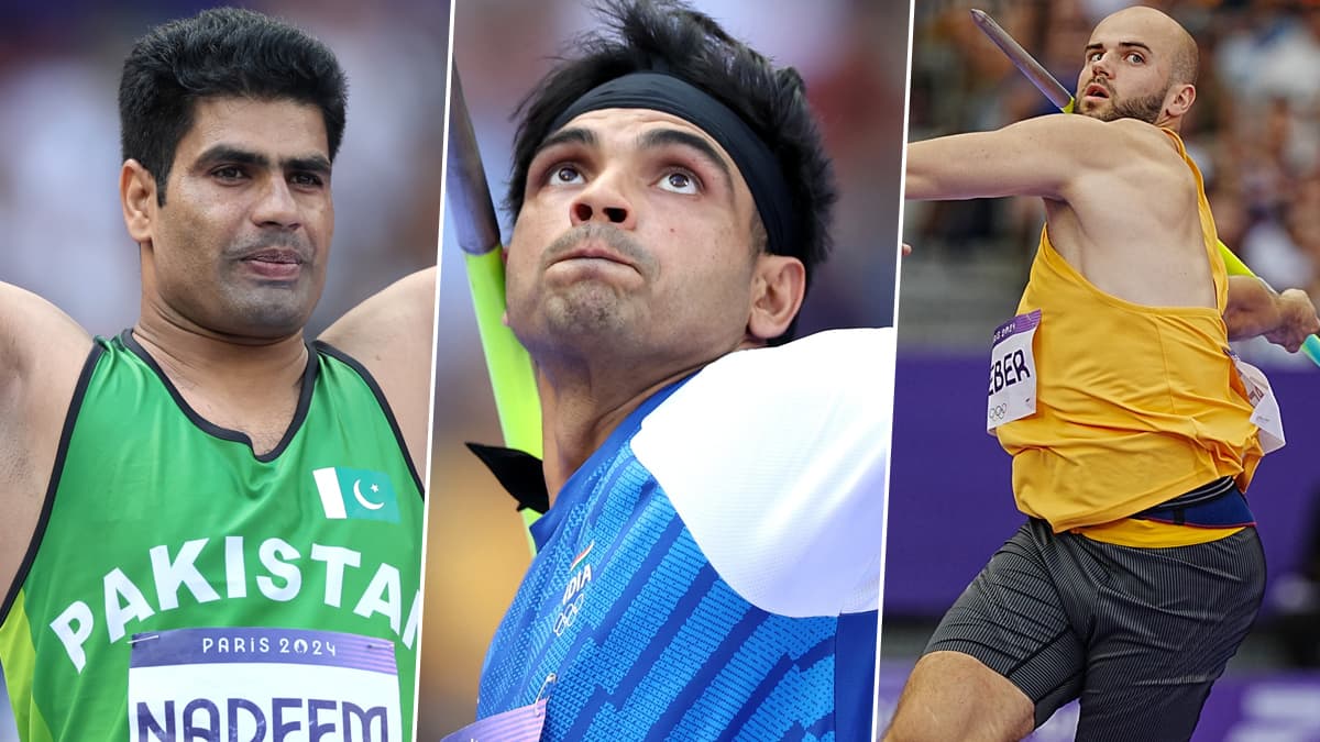 Sports News Neeraj Chopra's Opponents in Men's Javelin Throw Final at