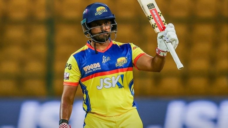 Karun Nair’s Explosive Century Helps Mysore Warriors to 27-Run Win Over Mangaluru Dragons in Maharaja Trophy 2024