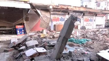 Jaipur Building Collapse: 2-Storey Under-Construction Building Collapses in Jawahar Nagar Area; No Causalities or Injuries Reported (Watch Videos)