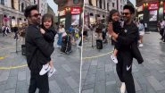 &lsquo;Stree 2&rsquo;: Aparshakti Khurana Celebrates the Horror-Comedy&rsquo;s Success With His &lsquo;Favourite Stree&rsquo; in London (Watch Video)