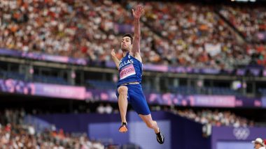 Miltiadis Tentoglou Joins Carl Lewis As Only Men With Consecutive Olympic Long Jump Gold Medal