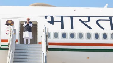 PM Narendra Modi Embarks on 2-Nation Visit to Poland and Ukraine, Says ‘We Hope for Early Return of Peace, Stability in Region’ in Departure Message