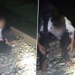 Drunk Man Miraculously Survives After Being Run Over by Train in Uttar Pradesh, Police Found Him Sleeping on Tracks (Watch Video)