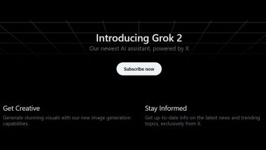 Grok 2 Beta Version Released for X Premium Users, Comes With Image Generation Capability; Check Details