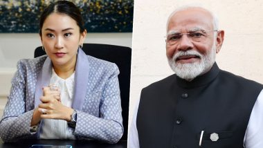 PM Narendra Modi Congratulates Paetongtarn Shinawatra on Becoming Thailand’s New Prime Minister, Says ‘Best Wishes for a Very Successful Tenure’