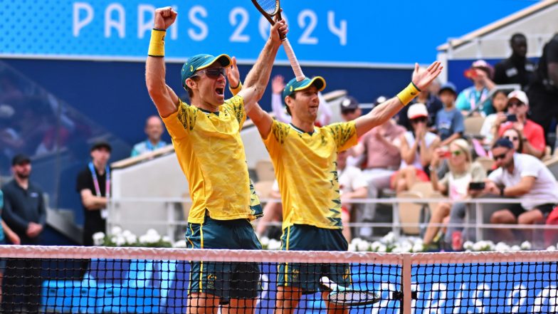 Paris Olympics 2024: Matthew Ebden and John Peers Dig Deep for Gold Medal in Men&rsquo;s Tennis Doubles