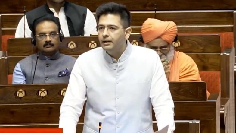 AAP MP Raghav Chadha Demands Corridor to Sri Nankana Sahib, Birthplace of Guru Nanak Dev, in Pakistan&rsquo;s Punjab Province (Watch Video)