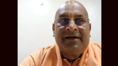 ‘Hindus Are Very Afraid’: Bangladesh ISKCON General Secretary Charu Chandra Das Brahmachari Seek’s India’s Help Amid Unrest (Watch Video)