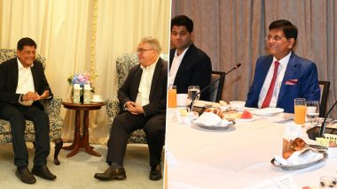 Union Minister Piyush Goyal Explores AI, Green Tech Collaboration Ahead of Key Discussions in India-Singapore Ministerial Roundtable