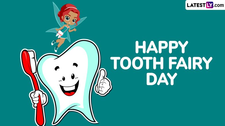 National Tooth Fairy Day 2024 GIF Images and Fun Quotes: Celebrate the Day Dedicated to Adorable Folkloric Figure From Childhood Believed To Give Presents in Exchange for Baby Teeth!