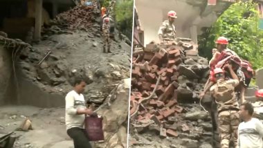 Himachal Pradesh Cloudburst: 6 Bodies Recovered, 53 Missing After Cloudburst Followed by Flashfloods Wreak Havoc in Kullu, Mandi and Shimla Regions (Watch Video)