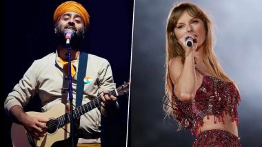 Arijit Singh Surpasses Taylor Swift to Become Spotify’s Most-Followed Artist With 118.8 Million Followers; Armaan Malik Celebrates the ‘Kesariya’ Singer’s Achievement