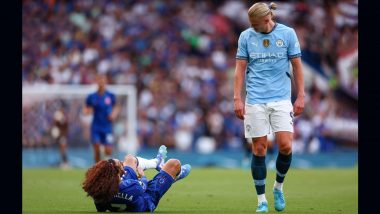 Erling Haaland Trolls Marc Cucurella After Scoring Goal in Chelsea vs Manchester City Premier League 2024-25 Match, Says 'Last Season He Asked For my Shirt' (Watch Video)