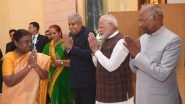 Independence Day 2024: PM Narendra Modi, CJI Chandrachud, VP Jagdeep Dhankhar and Others Attend President Droupadi Murmu&rsquo;s &lsquo;At Home&rsquo; Reception on 78th Independence Day (See Pics)