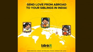 Raksha Bandhan 2024: Blinkit Opens International Orders for Rakhis and Gifts Till August 19; Check Details