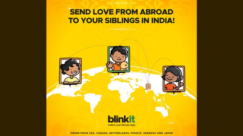 Raksha Bandhan 2024: Blinkit Opens International Orders for Rakhis and Gifts Till August 19; Check Details